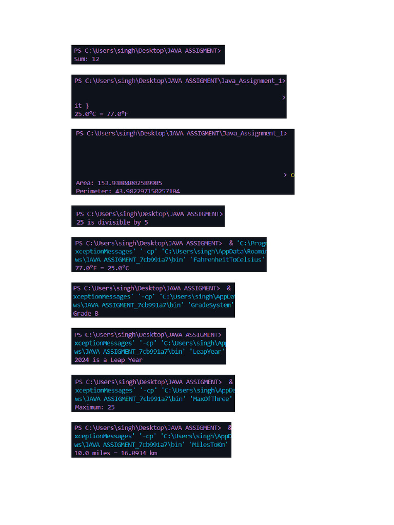 Week1 Output | PDF