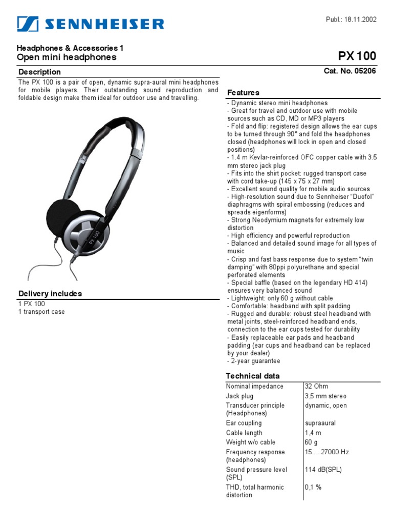 PX 100 Open Mini Headphones Review | PDF | Home & Garden | Technology ...