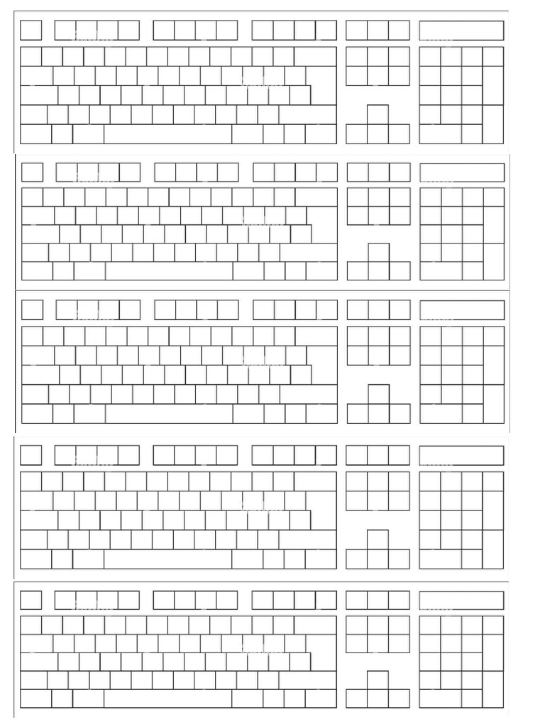 Blank Keyboard | PDF