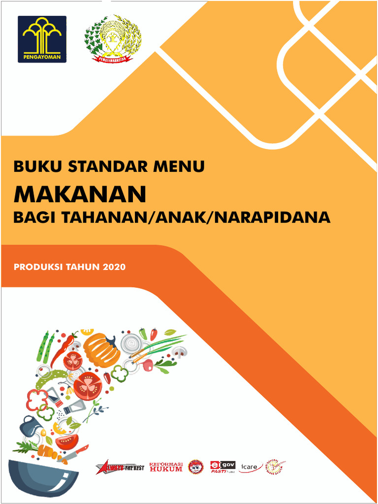 Standar Menu Makanan Tahanan 2020 | PDF
