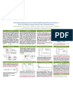 Simultaneous Measurement of Rock Permeability and Effective Porosity Using Laser Polarized Xenon MRI