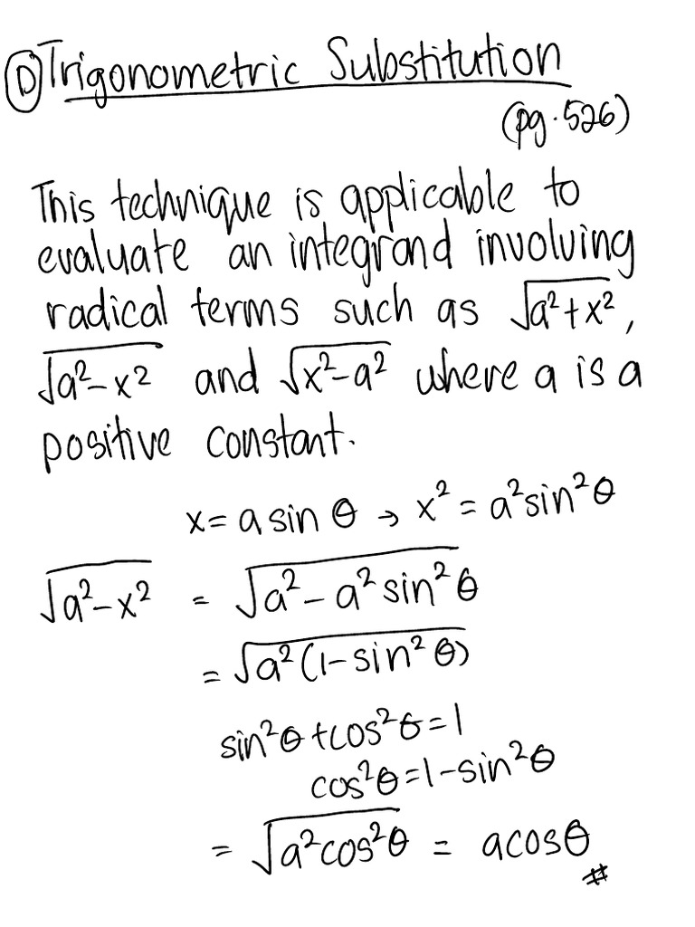 Chapter 3 Trigo Subs | PDF