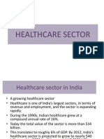 Healthcare Sector in India