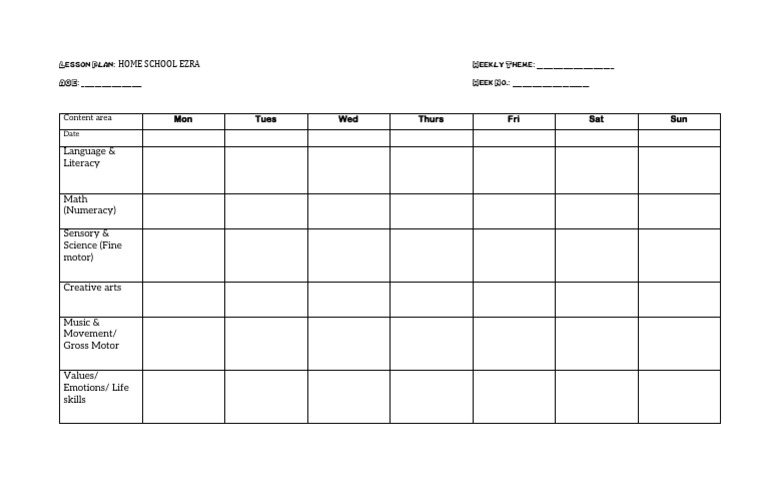 Homeschool File 2025 | PDF
