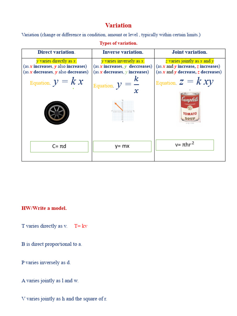 Understanding Types of Variation | PDF