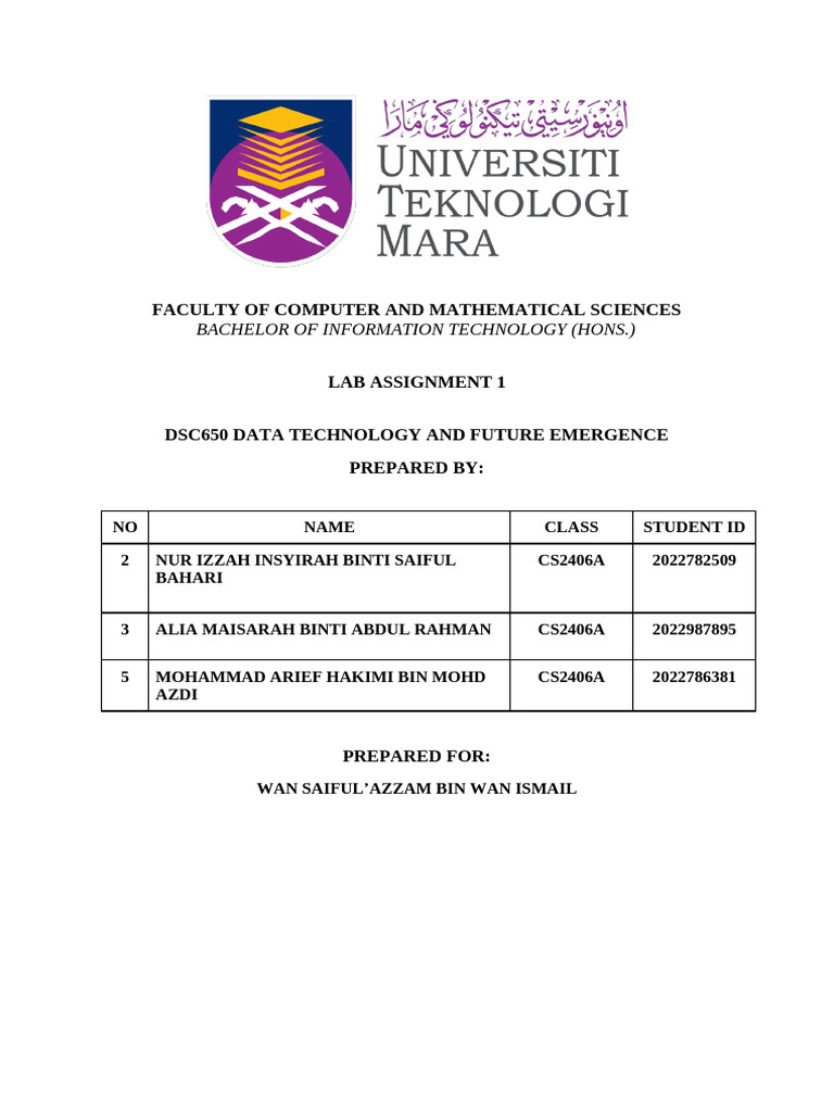 Lab Assignment - Dsc650 | PDF | Map Reduce | Computing