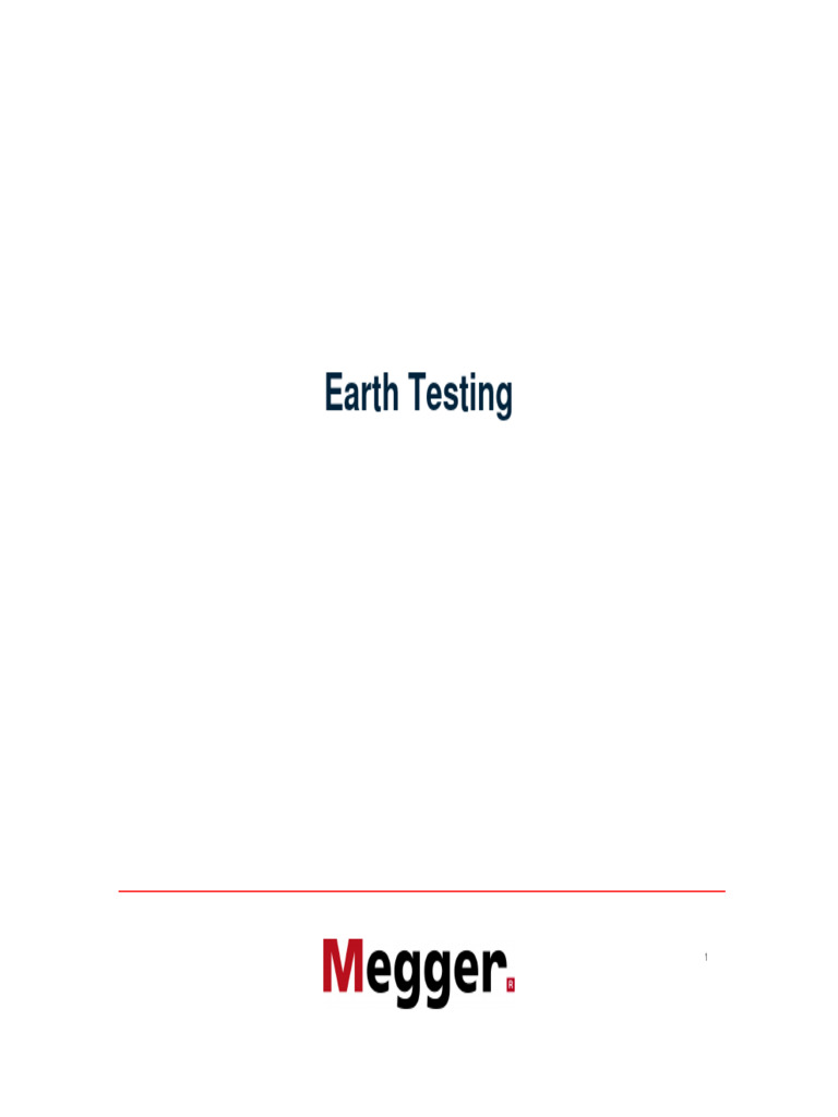 3-Point Fall of Potential Testing Guide | PDF | Electricity ...
