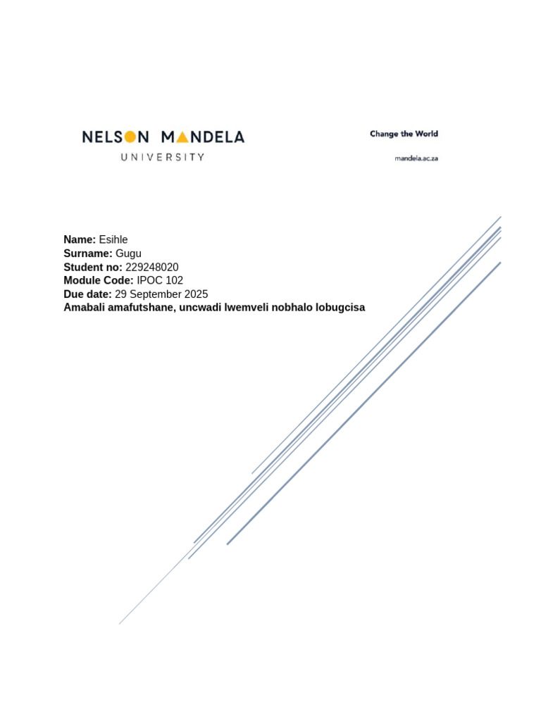 Isifundo Somonde: Impumelelo KaEsihle | PDF | Oral Tradition