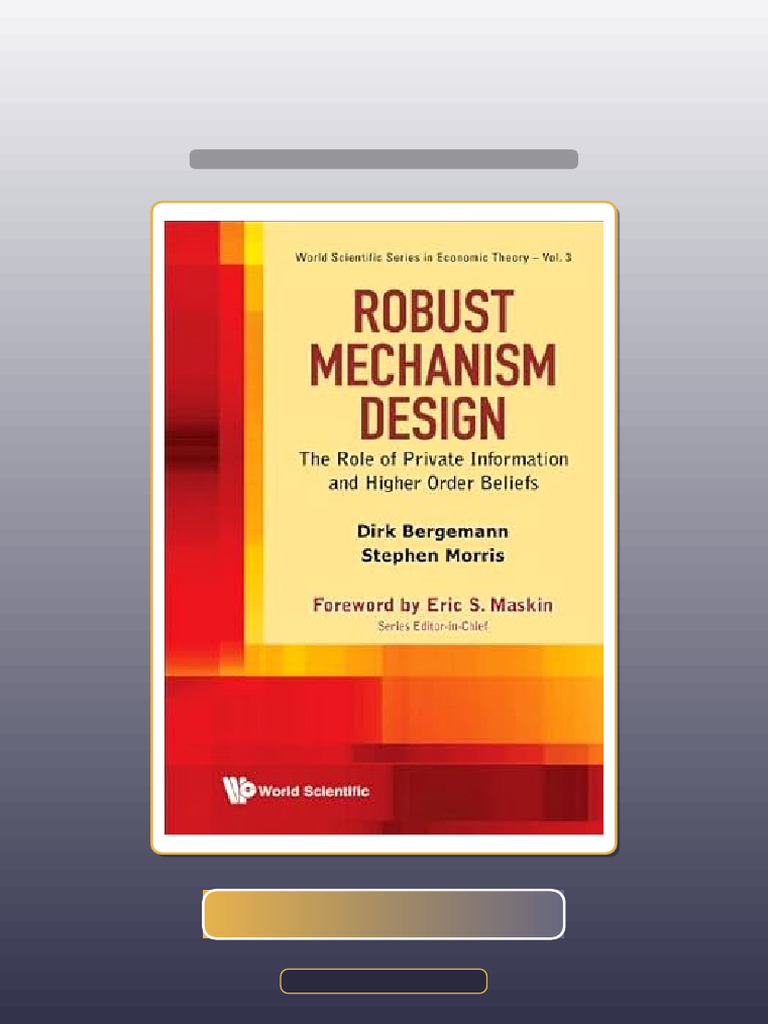 Robust Mechanism Design the Role of Private Information and Higher ...