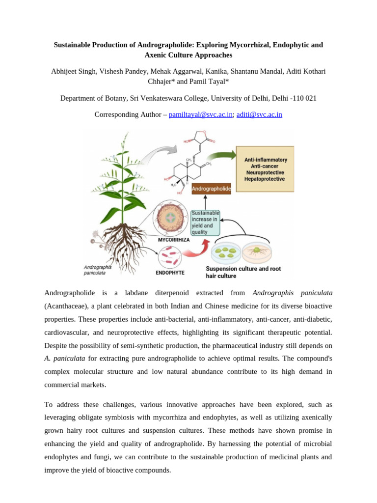 Andrographolide | PDF