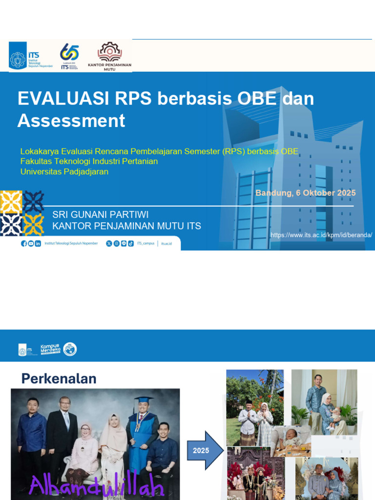 Evaluasi RPS Berbasis OBE di Pendidikan Tinggi | PDF