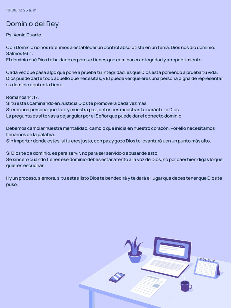 Dominio Del Rey | PDF