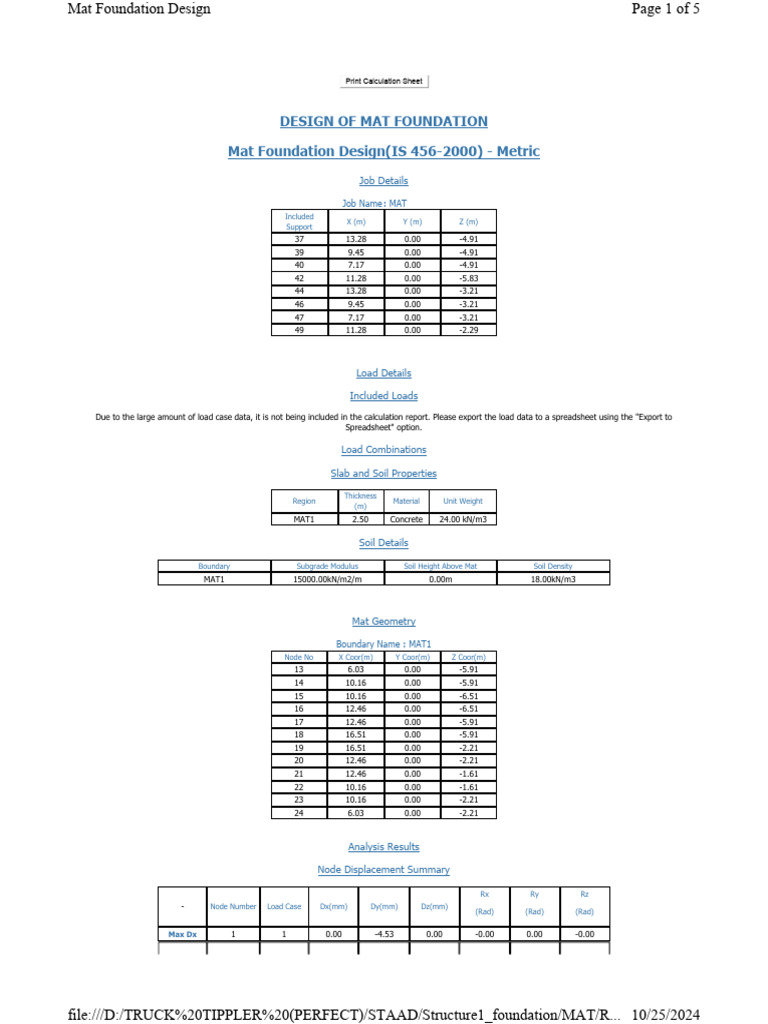 Foundation Report of Tt1 | PDF | Structural Engineering | Civil Engineering