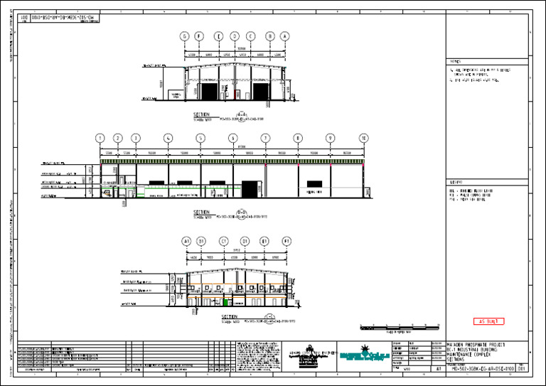 BC-1 Maintenance Complex Plans | PDF