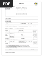 AP01 Form: Director Appointment Guide | PDF | Government