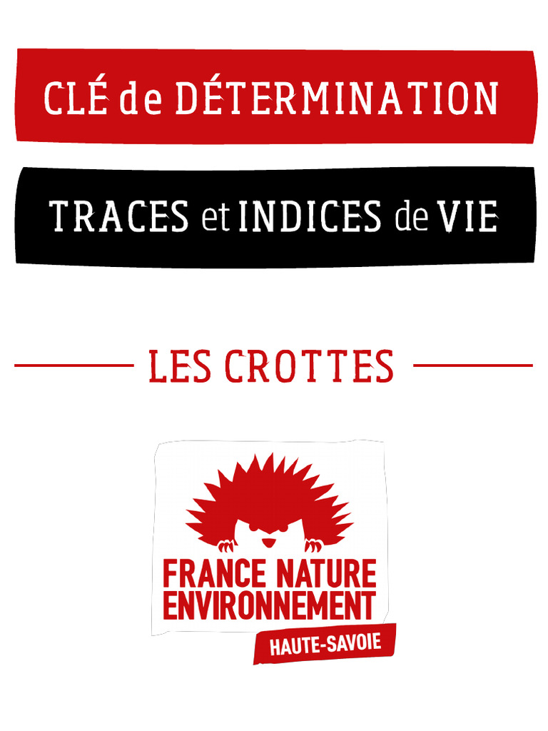 Identification des crottes d'animaux | PDF