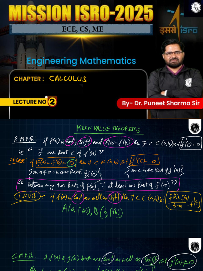 Calculus 02 Class Notes | PDF