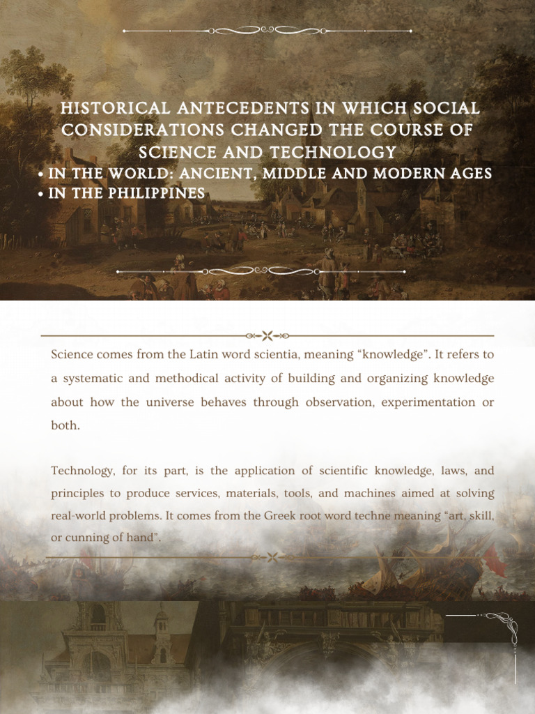 Social Impact on Science and Technology | PDF | Sumer | Ancient Egypt