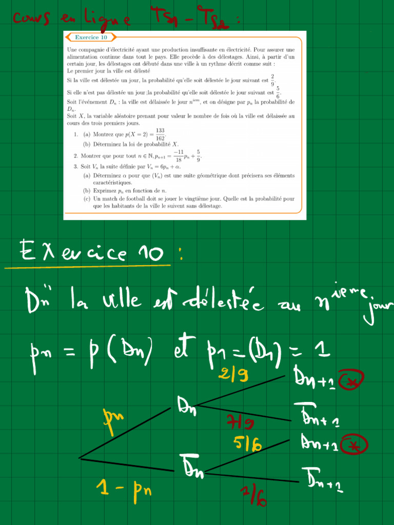 TD Proba TS1 Cours en Ligne | PDF