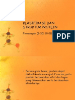 Klasifikasi Dan Struktur Protein