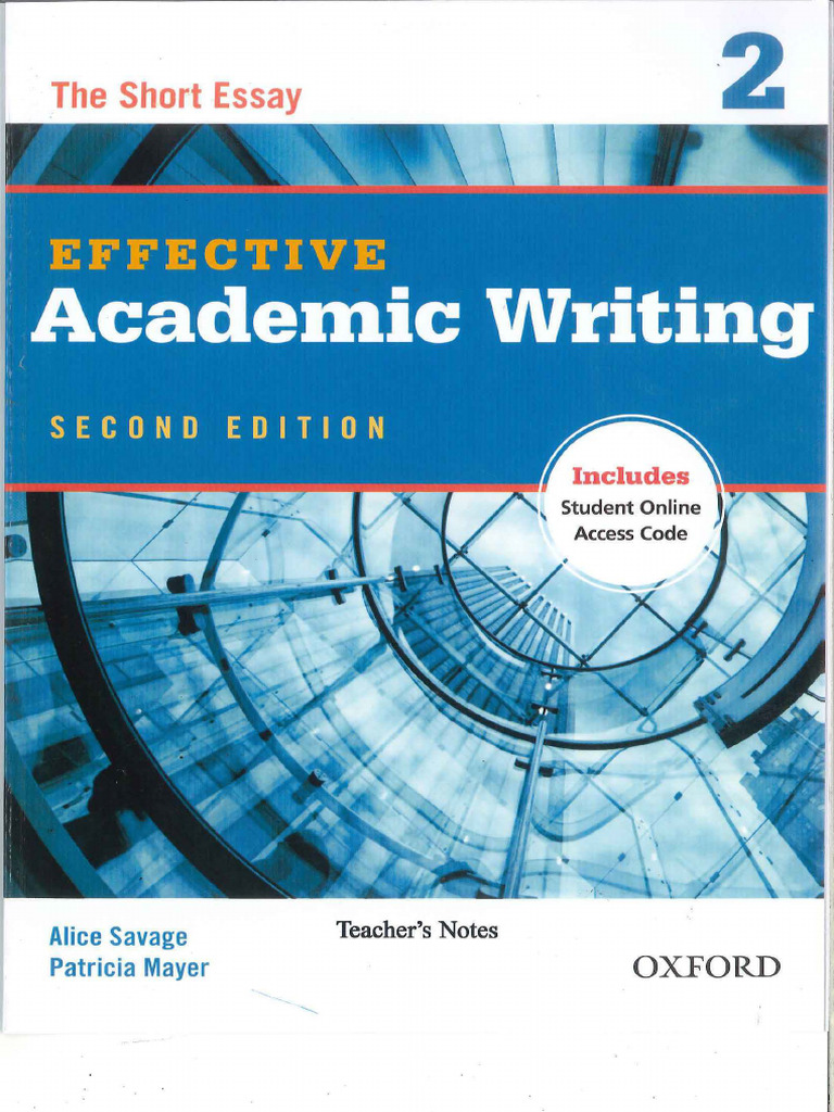 Teacher's Notes - Effective Academic Writing 2 | PDF