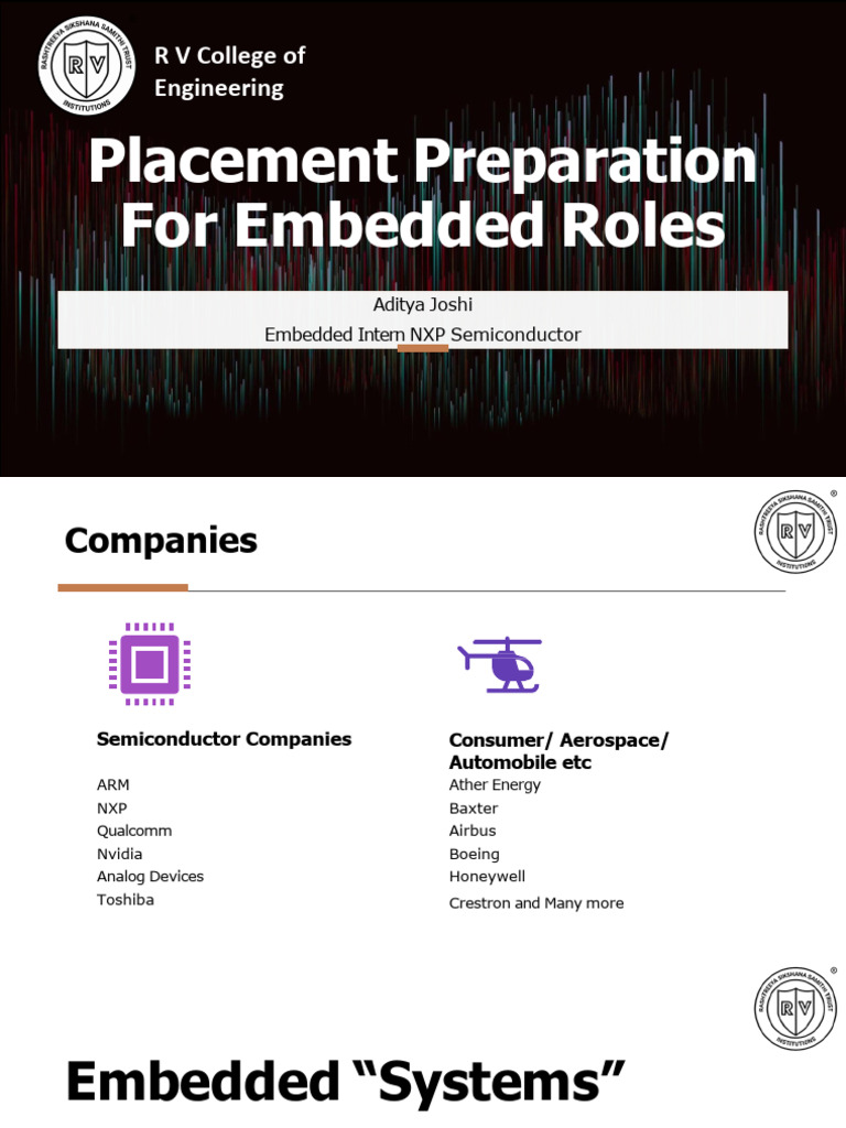 Embedded Systems Placement Guide | PDF | Computer Memory | Central ...