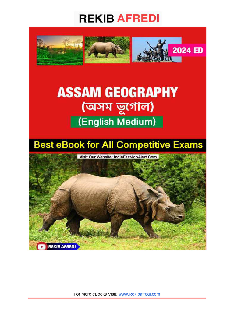 Assam Geography Quiz and Facts | PDF