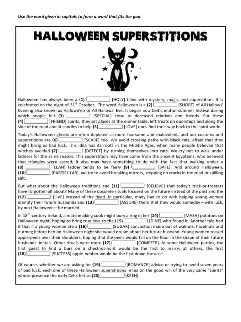 Superstitions | PDF
