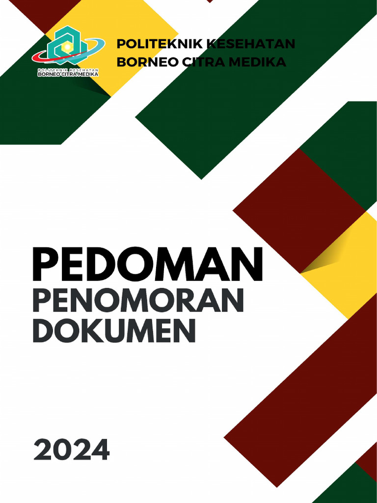 Pedoman Penomoran Dokumen Kesehatan | PDF