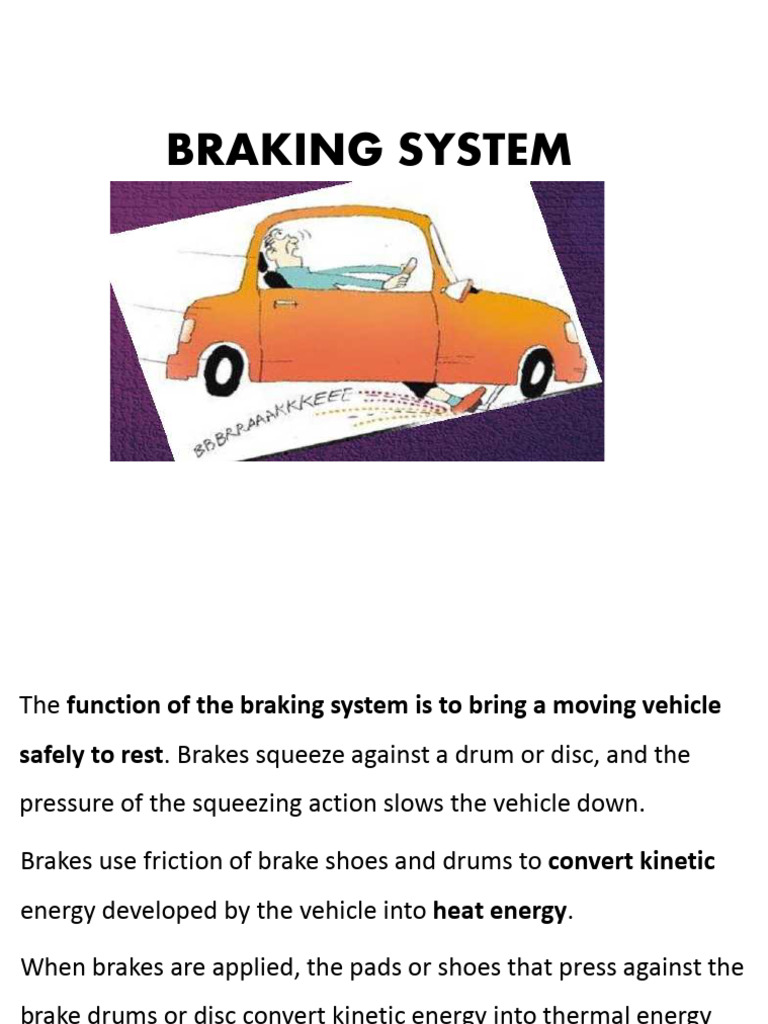 Braking System | PDF | Brake | Vehicles