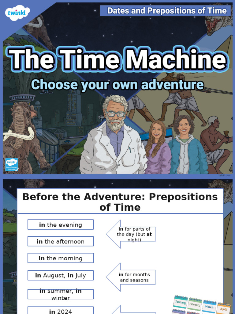 T 1731615062 Esl Choose Your Adventure Time Machine Teens A2 Ver 3 | PDF