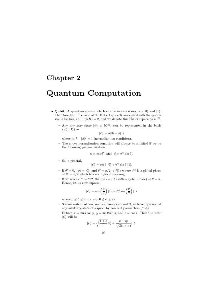 Understanding Qubits and Quantum Gates | PDF | Quantum Entanglement ...