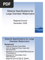 Large Bore Piping Material