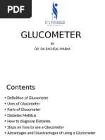 Step-by-Step Glucometer Instructions | PDF
