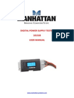 Power Supply Tester Manual