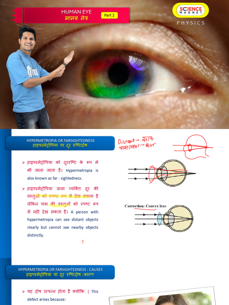Human Eye: Physics | PDF