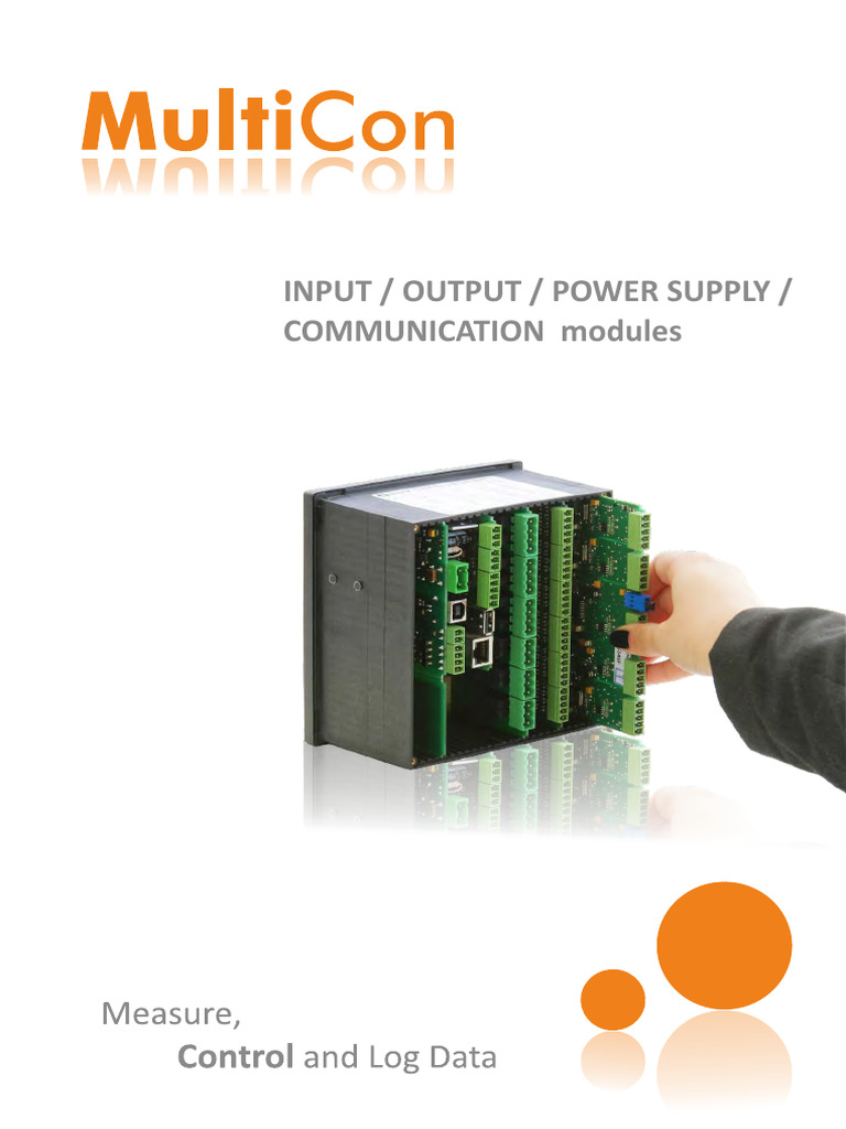 D-MultiCon Modules Catalogue Sml | PDF | Power Supply | Thermocouple