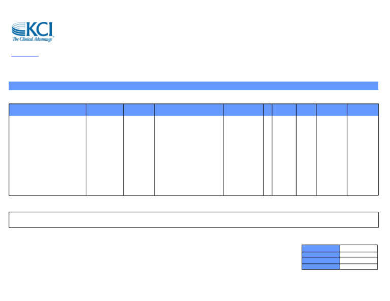 Invoice for Kindred Hospital Aurora | PDF | Rebate (Marketing) | Invoice