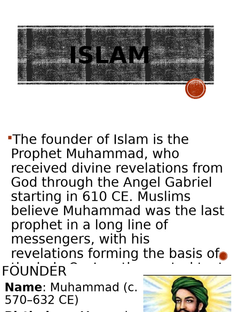 Overview of Islam and Its Teachings | PDF | Prophets And Messengers In ...