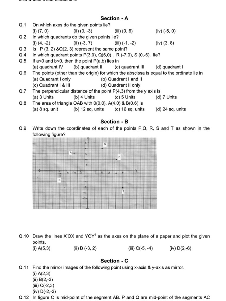 Assignment 3 Coordinate Geometry | PDF