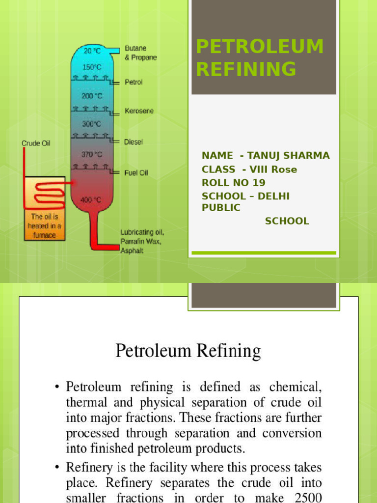 Petrolum Refinary | PDF