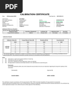 Torque Wrench Calibration Certificate | PDF
