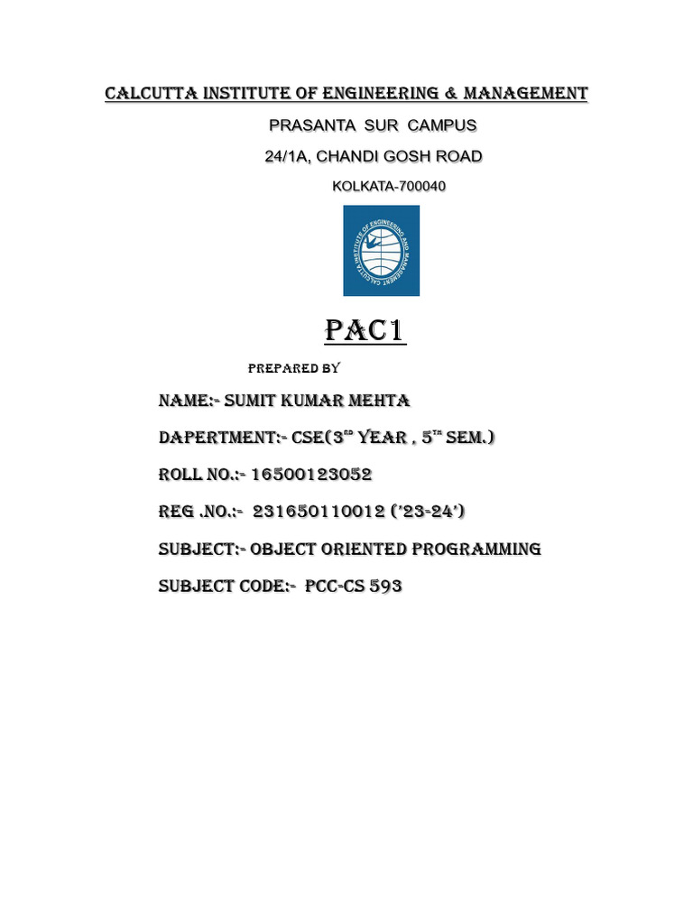 Naba Computer Front Page | PDF