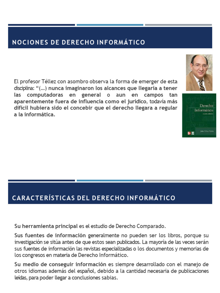 Derecho Informatico v. 5..0 2023 (Resumido) | PDF | Informática ...