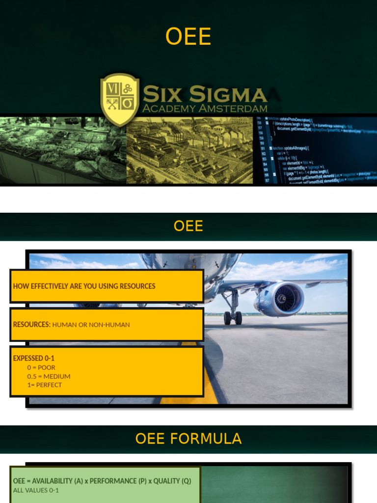 Understanding OEE for Resource Optimization | PDF