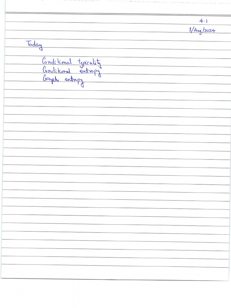 2024 08 01 Notes IT 2024 | PDF