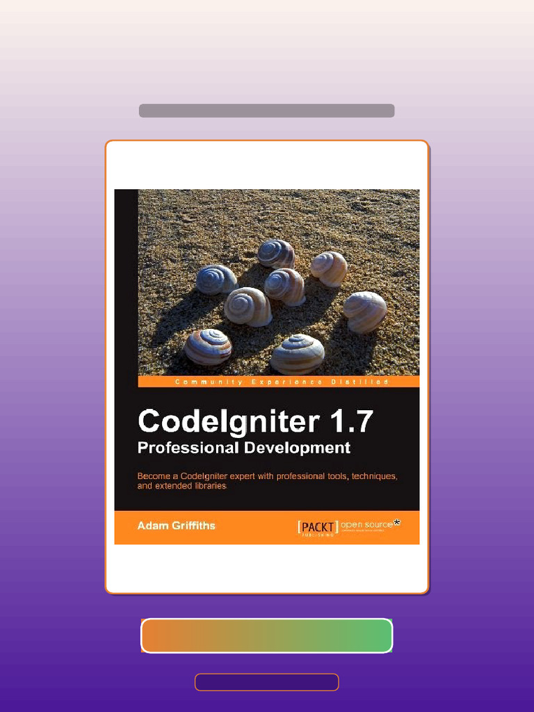 CodeIgniter 17 Professional Development Ebook and TestBank Bundle Get ...