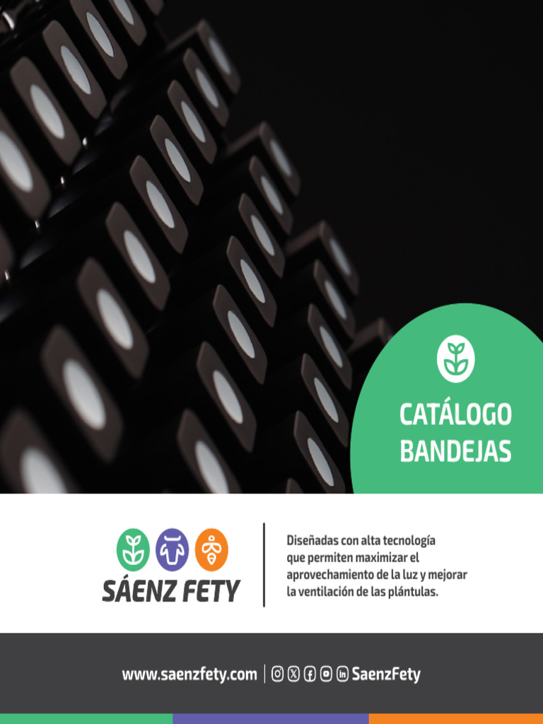 Catálogo de Bandejas Sáenz Fety | PDF | Botánica
