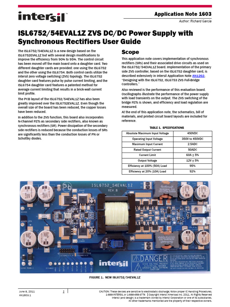 An 1603 | PDF | Rectifier | Field Effect Transistor