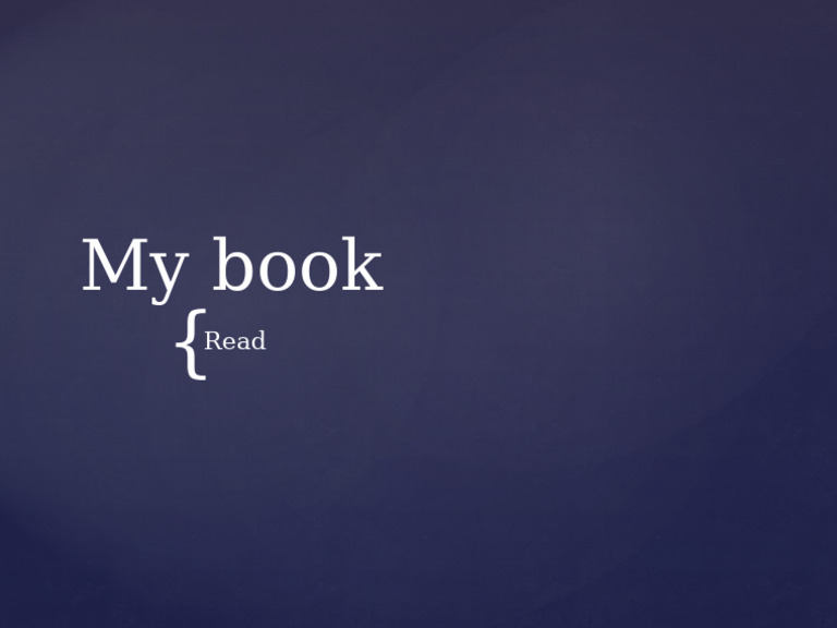 My Book | PDF